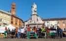 Bike4Gaza fa tappa in piazza Cavour