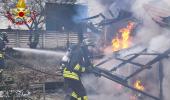 Incendio a Palazzolo 