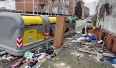 Via Monfalcone: discarica a cielo aperto