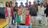 Pasqua di solidariet&agrave;: il Gruppo Alpini di Prarolo in visita tra Pediatria, Anffas e Case di Riposo
