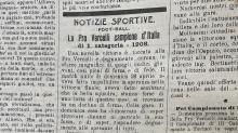 Il 1908 è l'anno del primo scudetto della Pro