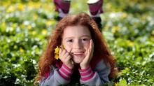 Bambina felice