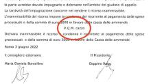 Parolaccia sentenza Corte