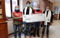 Dalla Protezione civile 1700 euro a Telethon
