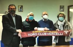 Donazione del Toro Club Vercelli per il Centenario di Castigliano