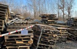 Lozzolo: sequestrati centinaia di bancali e sacchi