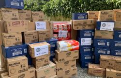 Fornitura di pannolini donati dal Soroptimist Club