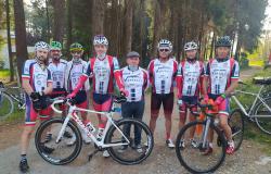 Il ritorno in bici del Velo Club Vercelli