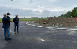 Saluggia: la nuova rotatoria aprirà al traffico il 10 maggio