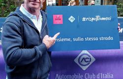 Aci al Giro d'Italia per la sicurezza stradale