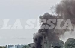 Incendio a Larizzate