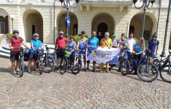 In bicicletta da Canterbury a Roma con tappa Santhià