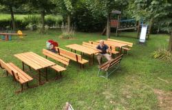 Al parco di Bettole panchine rinnovate e sicure