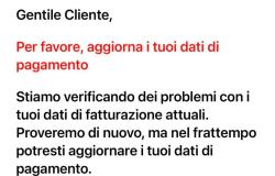 "Attenti a quella falsa mail di Sky"