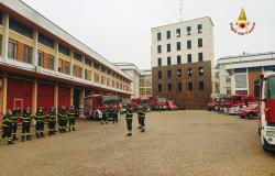 La visita del prefetto al Comando vigili del fuoco: la fotogallery