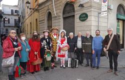 Il Carnevale di Vercelli in vicolo Francesco Leale
