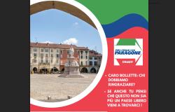 In piazza Cavour il gazebo Italexit per parlare di caro bollette