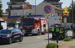 Corso Prestinari: auto urta un autoarticolato alimentato a Gnl