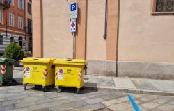 Corso Libertà: "Il parcheggio per disabili occupato dai bidoni"