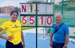 Super Lucia Prinetti: migliora di oltre un metro il suo record personale