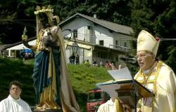 La Madonna d’Oropa torna ai Cappuccini