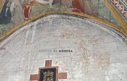 Infiltrazioni d’acqua nella cappella di Sant’Ugolina