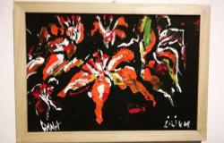 Opere di Dana Santamaria esposte a Vercelli