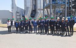 Il presidente Cirio in visita a Eni Versalis
