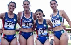 Letizia Tiso trionfa nella staffetta 4x400
