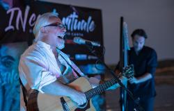 Musica sarda con il cantautore Beppe Dettori e l'arpista Raul Moretti