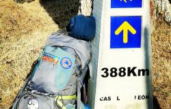 "Mancano sempre meno chilometri: sono al 73° giorno di cammino"
