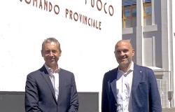 L'onorevole Emanuele Prisco incontra i vigili del fuoco