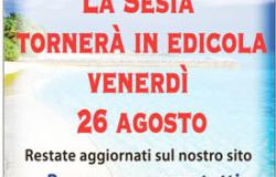La Sesia tornerà in edicola venerdì 26 agosto