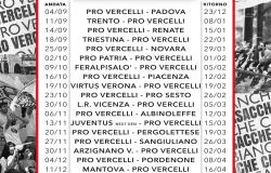La Pro Vercelli debutta in casa contro il Padova
