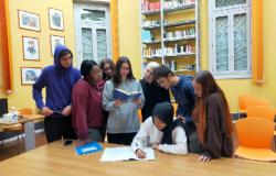 La biblioteca riapre con i ragazzi della IV A Servizi socio-sanitari