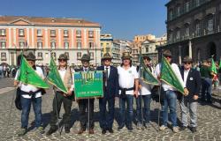 Gli Alpini vercellesi a Napoli per il 150° di fondazione delle Truppe