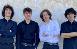 Vercelli, hanno 16 anni e suonano jazz: i Four Jam a Extra