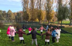 Festa dell'albero alla Scuola primaria di Trino