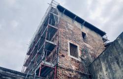 Vercelli: messo in sicurezza il muro del Tribunale