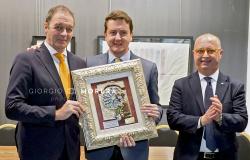 Vercelli: premiati gli olimpionici Randazzo e Isola
