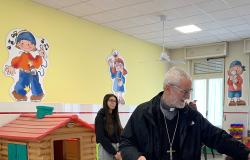 La visita dell'Arcivescovo e del presidente della Provincia al S. Cuore