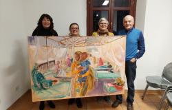 Artes Liberales e Francesca Matera donano un quadro al Ctv