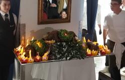 Trino: all'alberghiero si è svolta la cena del maiale