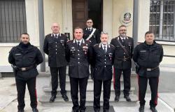 Il generale di Brigata Antonio Di Stasio in visita alle Stazioni carabinieri