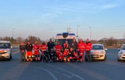 Il Gruppo Volontari Soccorso Santhià al corso di guida per ambulanze