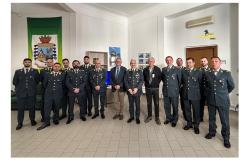Vercelli: il dottor Filiberti ospite del Comando della Guardia di finanza 