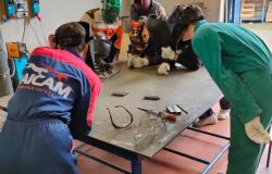 Corso di saldatura Tig per gli studenti dell'Ipsia Lombardi