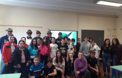 Crescentino: a scuola con gli alpini