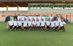 Le immagini della sfida tra i veterani di Pro Vercelli e Novara