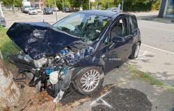 Vercelli: scontro in corso Salamano